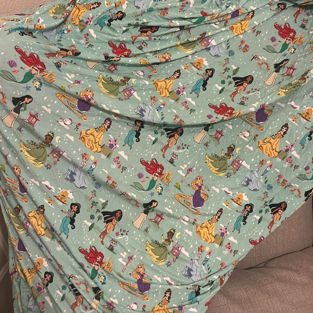 Little Sleepies Disney Princesses Fitted Crib sheet